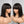 Load image into Gallery viewer, 12 inch Bob Wigs with Bangs
