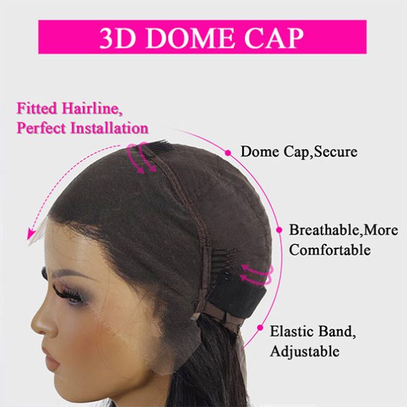 glueless-wig-3D-dome-cap