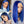 Load image into Gallery viewer, haireel-hair-blue-bob-wig

