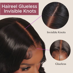 haireel-hair-invisible-bleached-knots-glueless-wig
