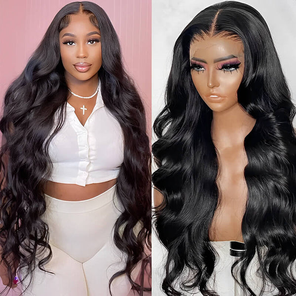 body wave 13x4 invisible lace wigs