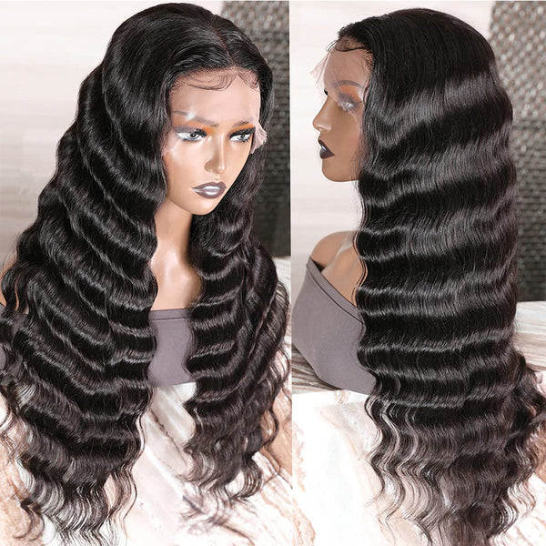 13x6 loose deep wave lace front wig