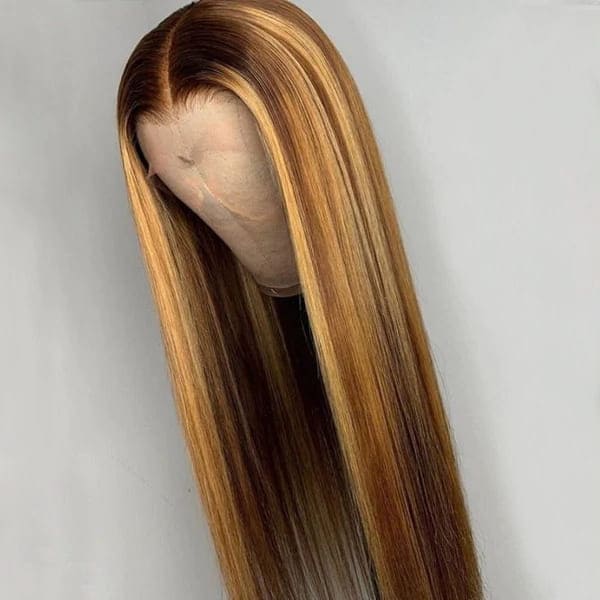    13x6-straight-wig-with-blonde-highlights