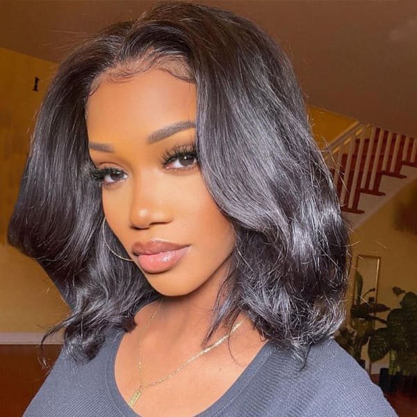 13x4 body wave medium length lace front wigs