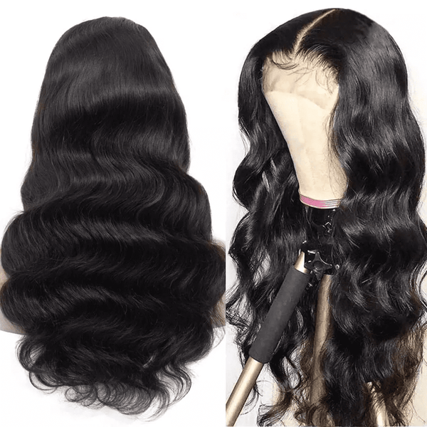back of body wave wig human hair